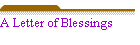 A Letter of Blessings